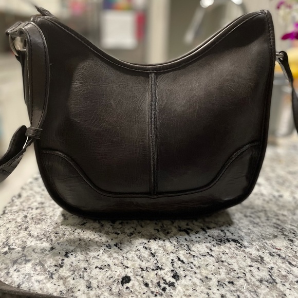 Frye Cara Saddle Crossbody SMOKE - Picture 5 of 10